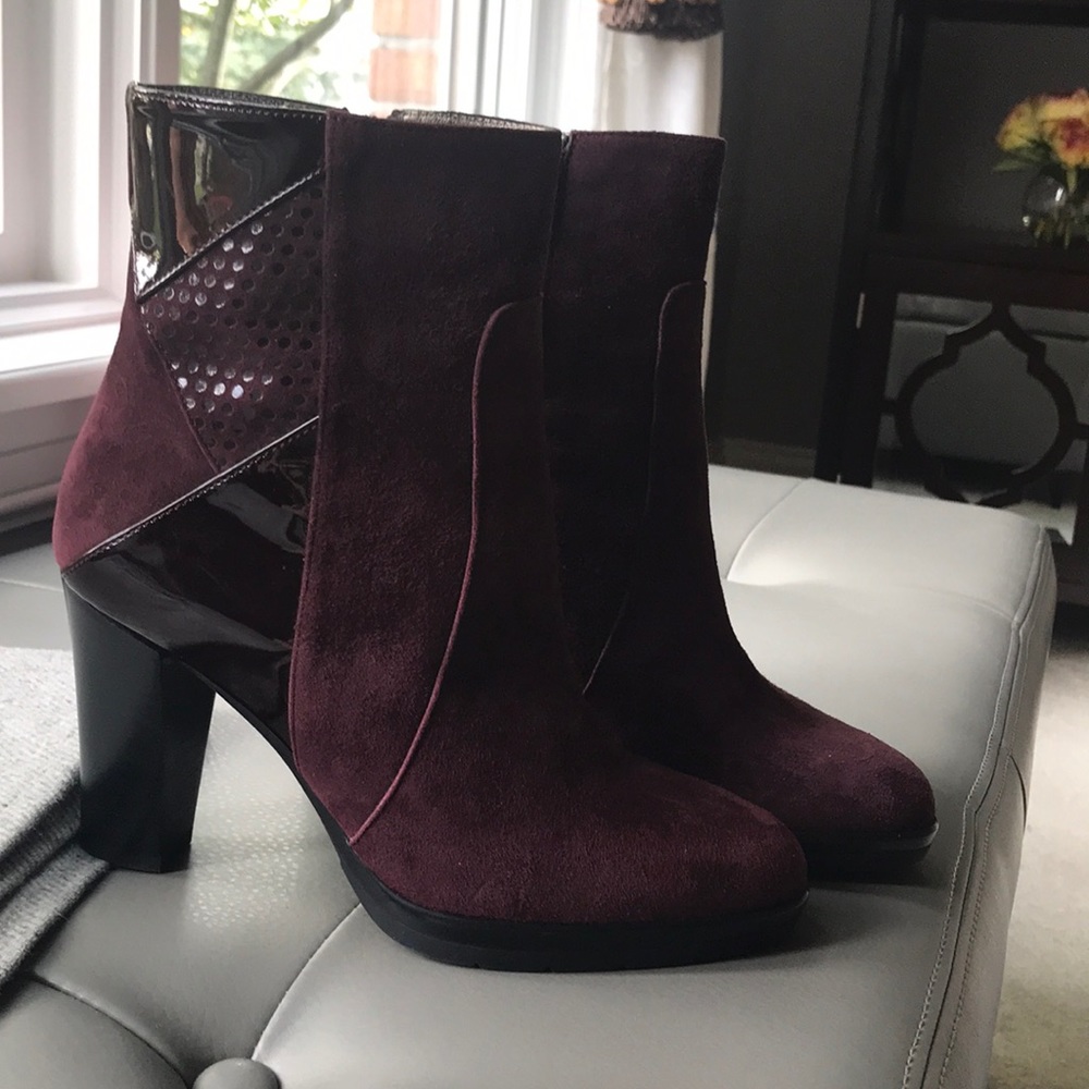 Suede booties - Picture 3 of 8